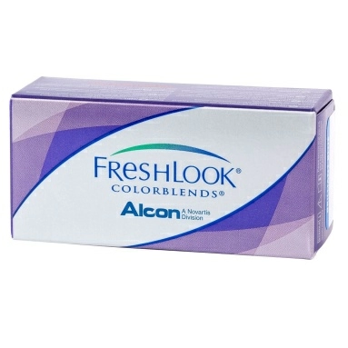 Линзы контактные мягкие: линзы FreshLook ColorBlend (Brilliant Blue) -4,00, 1 штука