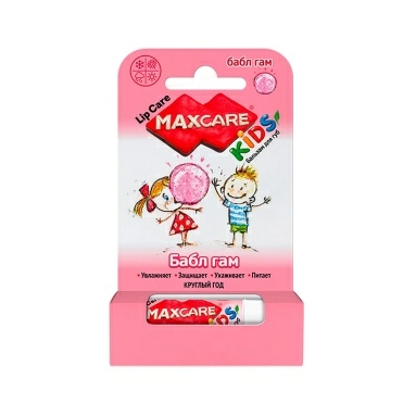 MAXCARE KIDS Бальзамы для губ детские "Бабл-Гам" 4,7 г