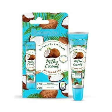 BIELENDA BOTANICAL LIP CARE Бальзам для губ Кокосовое молоко 10г