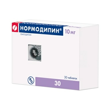 Нормодипин® таблетки 10мг №10х3