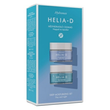 Набор Helia-D Hydramax Глубоко увлажняющий крем-гель для нормальной кожи 50 мл, Глубоко увлажняющий ночной крем-гель для всех типов кожи 50 мл