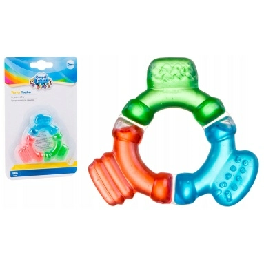 Canpol babies Прорезыватель (массажер для десен охлаждающий Радуга) арт. 2/859
