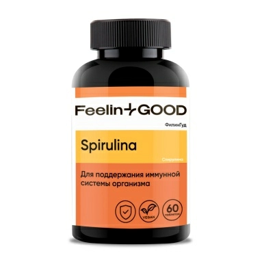 БАД Спирулина Платенсис 500 мг таблетки №60