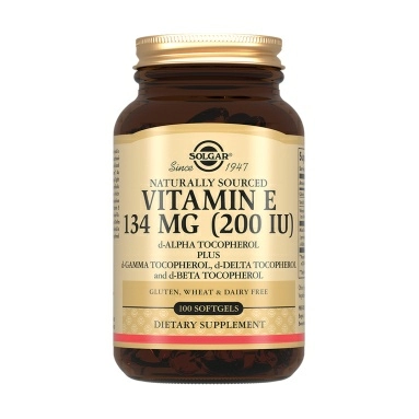 Solgar Витамин Е 134 мг (200 МЕ), БАД капсулы №100