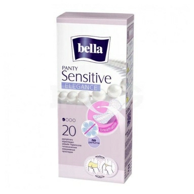 Bella Panty Sensitive Elegance Ультратонкие женские гигиенические ежедневные прокладки 20 шт (UA)