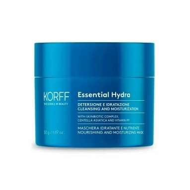 KORFF Очищающая и увлажняющая питательная маска для лица, 50 г