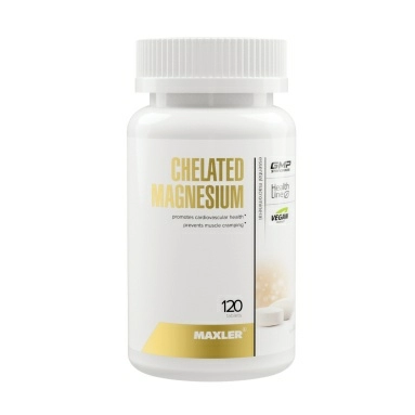 MAXLER БАД «Хелатный Магний» таблетки №120