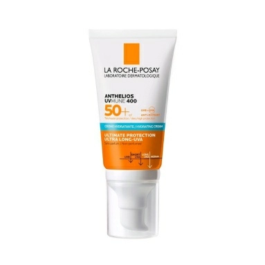 LA ROCHE-POSAY ANTHELIOS UVMUNE 400 Солнцезащитный увлажняющий крем для лица SPF 50+ / PPD 30, 50 мл