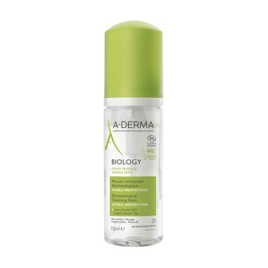 A-DERMA BIOLOGY Очищающая пенка для хрупкой кожи 150 мл