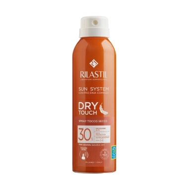 Rilastil SUN SYSTEM DRY TOUCH Спрей для тела с сухим финишем SPF 30 200 мл