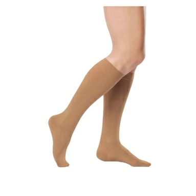 Гольфы компрессионные ELAST 0401 LUX с мыском I кк (18-21 mmHg) Карамель размер 3 Рост 2