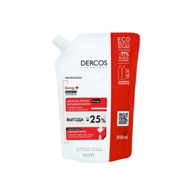 Vichy Dercos Technique Шампунь против выпадения волос "Energy+", 500 мл