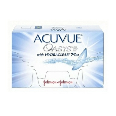 Линзы контактные ACUVUE® OASYS with HYDRACLEAR® PLUS (r.8,4 sph-0,50), 1 штука