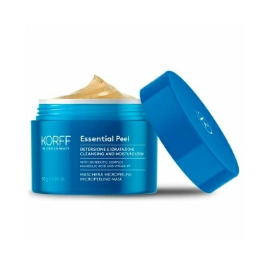 KORFF Очищающая и увлажняющая микроотшелушивающая маска для лица, 50г