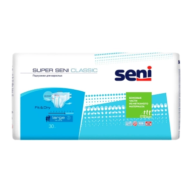 Super Seni Classic large Подгузники для взрослых 30 шт
