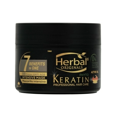 Herbal Originals Phyto Keratin Маска для интенсивного восстановления волос 7 в 1 300 мл