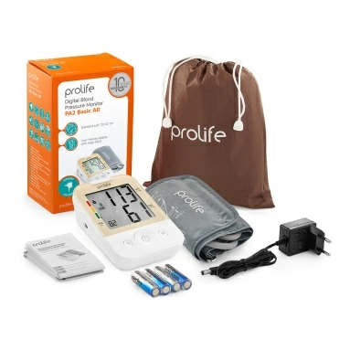Измеритель артериального давления автоматический Prolife PA2 Basic AD(c адаптером,с манжетой 22-42 см)