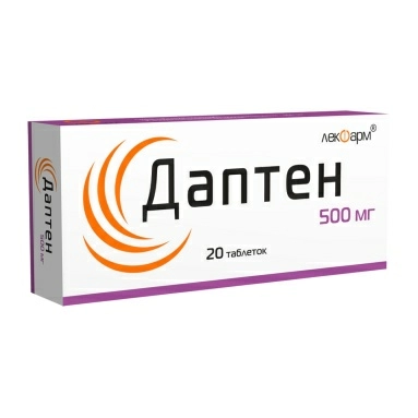 Даптен таблетки 500 мг №10х2