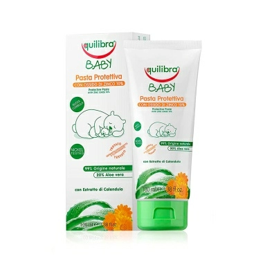 EQUILIBRA Baby Детская защитная паста с оксидом цинка 10 %, 100 мл (новый дизайн)