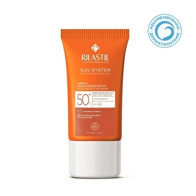 Rilastil ACNESTIL Себо-нормализующий крем для кожи склонной к акне SPF 50+, 40 мл