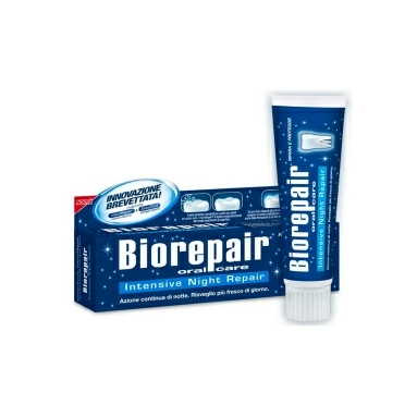 BioRepair Зубная паста Биорепейр Ночной уход против эрозии эмали / Intensive Night Anti-erosion 75мл