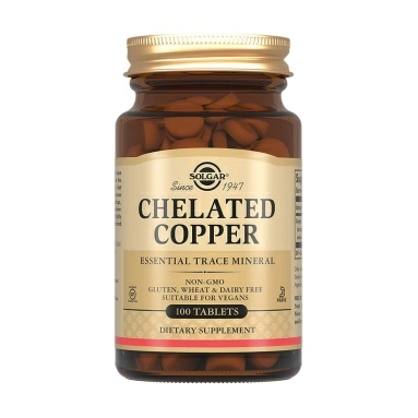 Solgar Хелат меди, БАД таблетки №100
