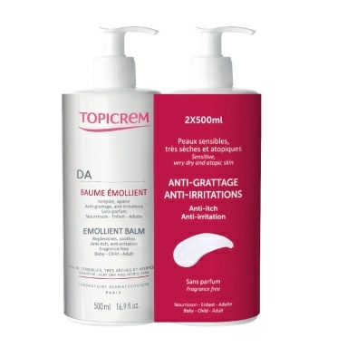 Набор TOPICREM АД Бальзам липидовосстанавливающий 500 мл х 2 шт