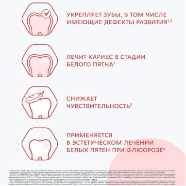 ROCS Гель для укрепления зубов Medical Minerals для детей и подростков со вкусом Клубники 45гр