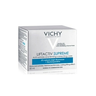 Vichy Liftactiv Supreme Крем дневной против морщин для упругости и увлажнения для нормальной и комбинированной кожи, 50 мл