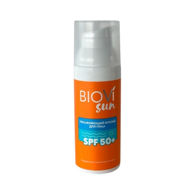 BIOVI Sun Увлажняющий флюид для лица SPF 50+, 50 мл