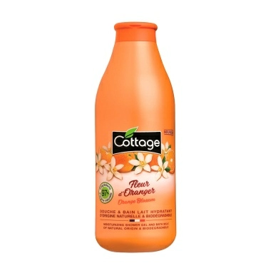 COTTAGE Гель для душа и ванны увлажняющий Orange Blossom/Moisturizing Shower Gel and Bath Milk, 750 мл
