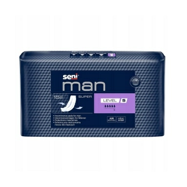 SENI MAN вкладыши специальные для мужчин SUPER LEVEL 5 (супер уровень 5) 15 шт