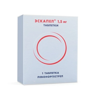 Эскапел таблетки 1,5мг №1х1