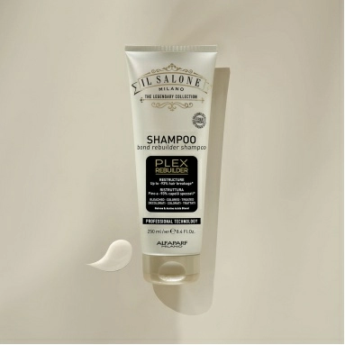 IL SALONE MILANO Plex Rebuilder Реструктурирующий бондинг-шампунь для осветленных, окрашенных и поврежденных волос, 250 мл
