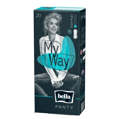 Bella Panty My Way Ультратонкие женские гигиенические ежедневные прокладки sensitive, 20 шт