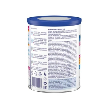 Модулен АйБиДи Продукт детского диетического лечебного питания, продукт энтерального питания, сухая быстрорастворимая полноценная сбалансированная смесь, 400г