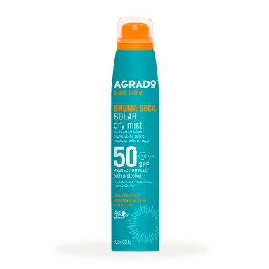 AGRADO Солнцезащитный сухой мист SPF 50 / Solar Dry Mist SPF 50, 200мл