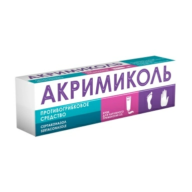 Акримиколь крем 2% 15г №1