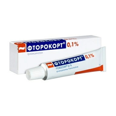 Фторокорт мазь 15г №1