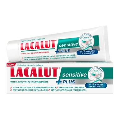 Lacalut SENSITIVE plus зубн.паста 75мл