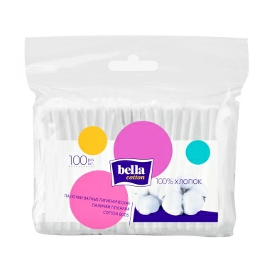 Bella cotton Ватные палочки 100 шт