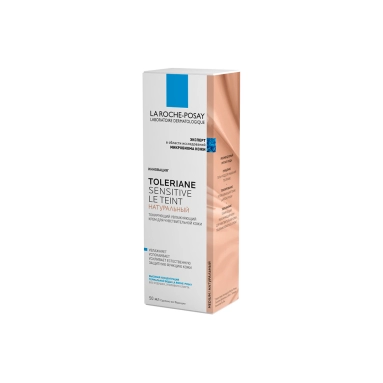 La Roche-Posay Toleriane Sensitive Le Teint 
Крем для чувствительной кожи тонирующий увлажняющий, тон натуральный (medium) 50 мл