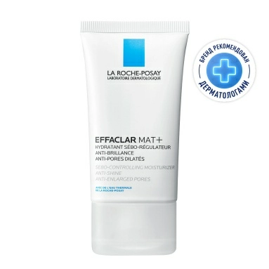 La Roche-Posay Effaclar МАТ+ Легкий матирующий увлажняющий крем 40 мл
