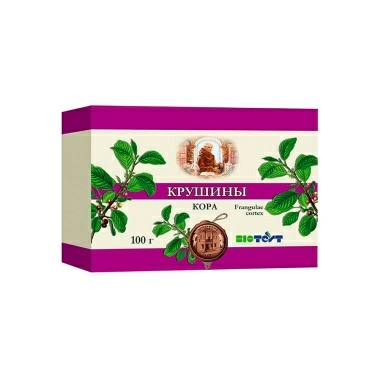 Крушины кора изм.сырье 100 г в пачке