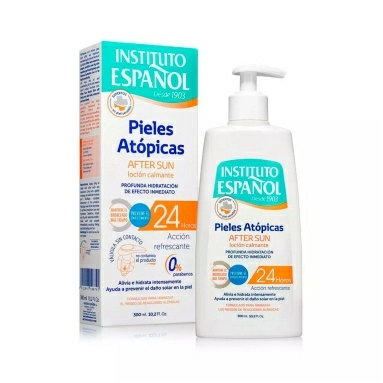 INSTITUTO ESPANOL Успокаивающий лосьон после загара / AFTER SUN CALMING LOCION линии ATOPIC SKIN, 300мл