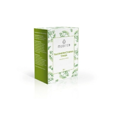 Тысячелистника трава измельченное сырье 50г