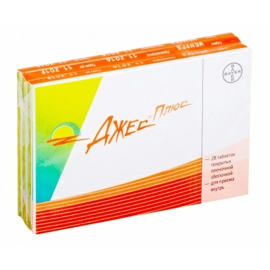 Джес плюс таблетки п/о №28