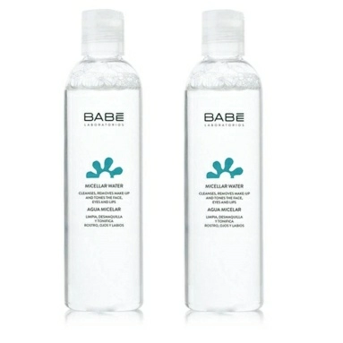 "LABORATORIOS BABE" Набор (2 по цене 1) Мицеллярная вода / MICELLAR WATER, 250мл 2х1