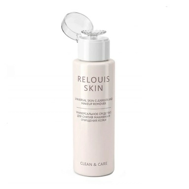RELOUIS SKIN CLEAN &CARE Универсальное средство для снятия макияжа и очищения кожи,180мл.