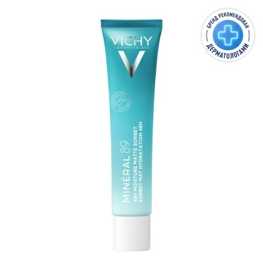 VICHY Mineral 89 Крем интенсивно увлажняющий 72ч для всех типов кожи, 40мл